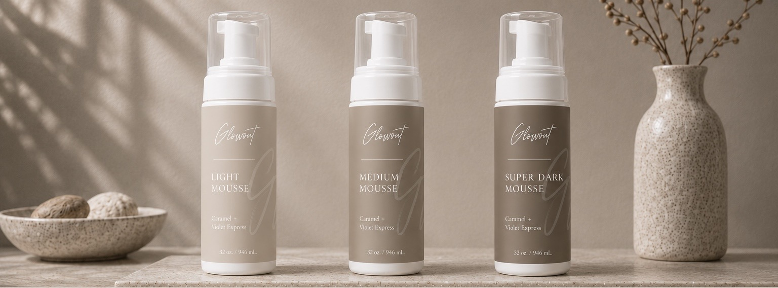 Glowout Tanning Mousse self-tanning product